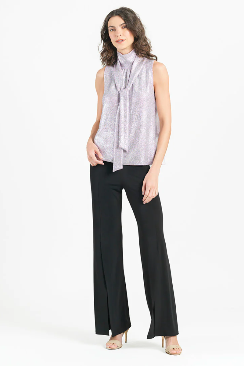 CLARA SUNWOO Tie Neck Top