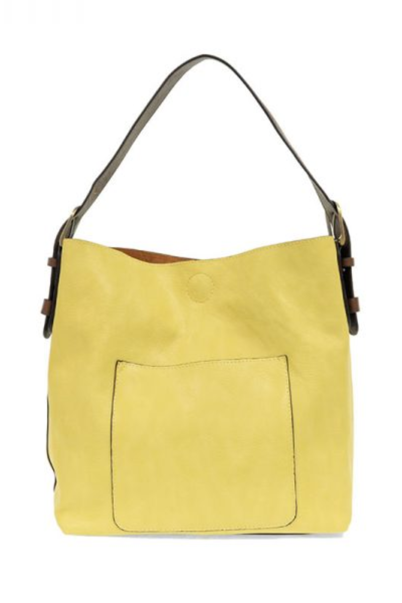 Joy Susan- Classic Hobo Handbag Lemon