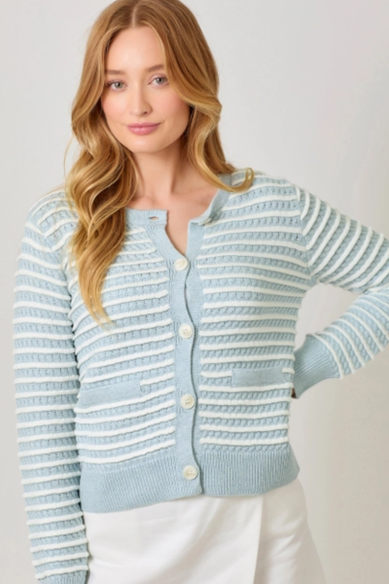 Waggle Weave Cardigan