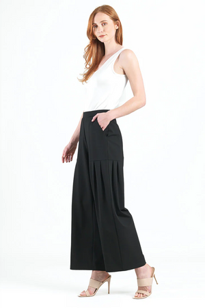 CLARA SUNWOO Wide Leg Pant with Pocket