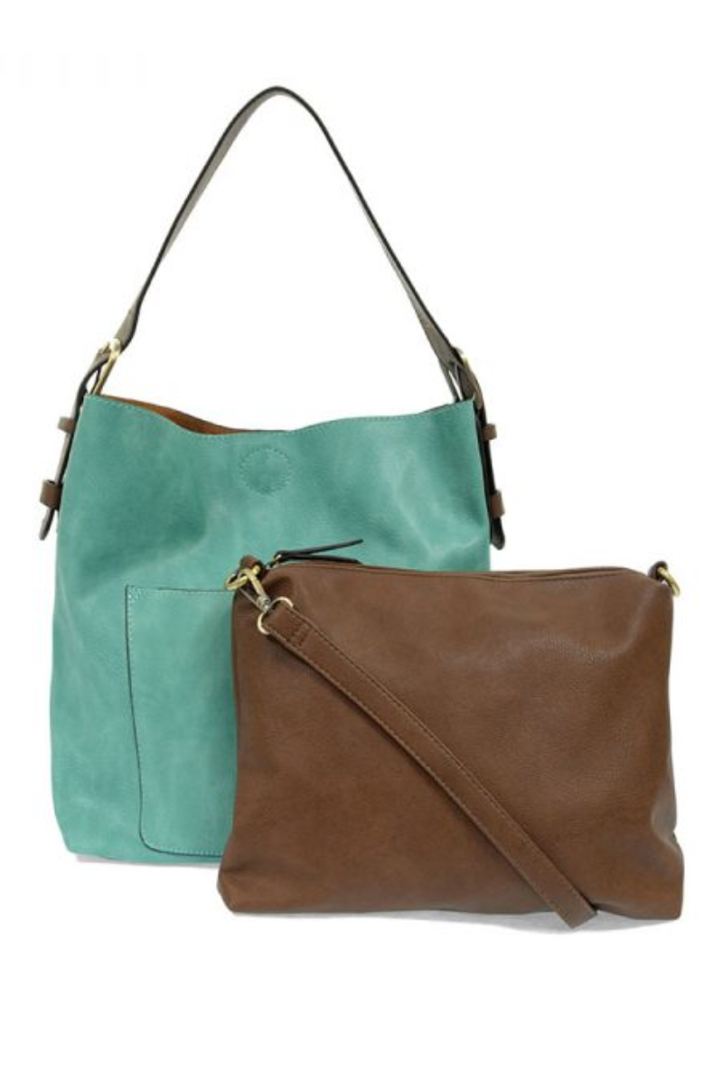 Joy Susan- Classic Hobo Handbag True Turquoise