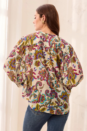 Dolman Sleeve Blouse — Equinox Gold