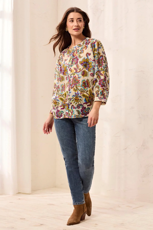 Dolman Sleeve Blouse — Equinox Gold