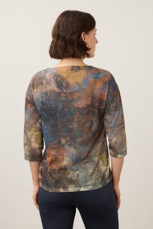 FDJ Three-Quarter Sleeve Top — Hedy