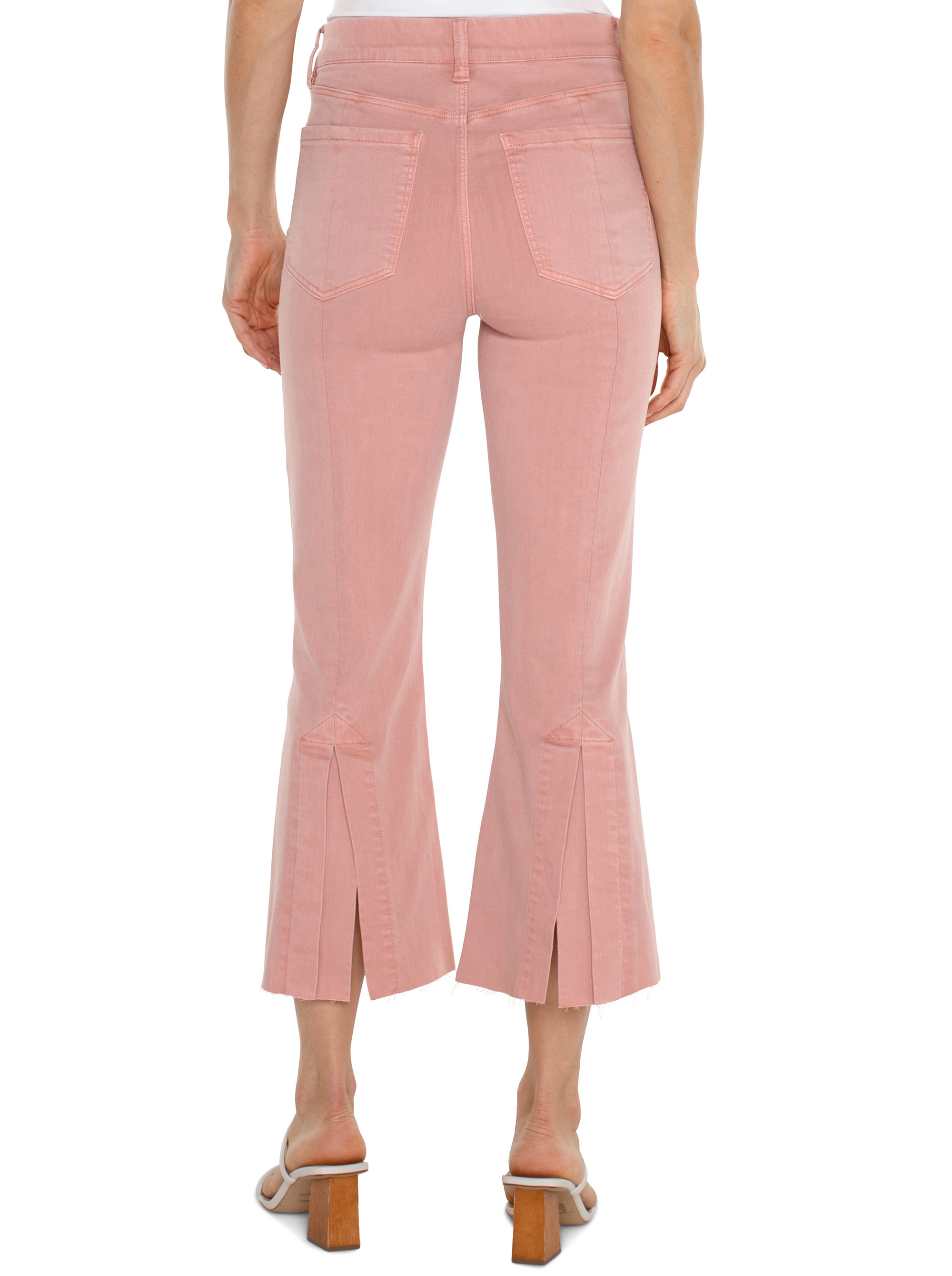 Liverpool Rose Gia Glider Crop Flare