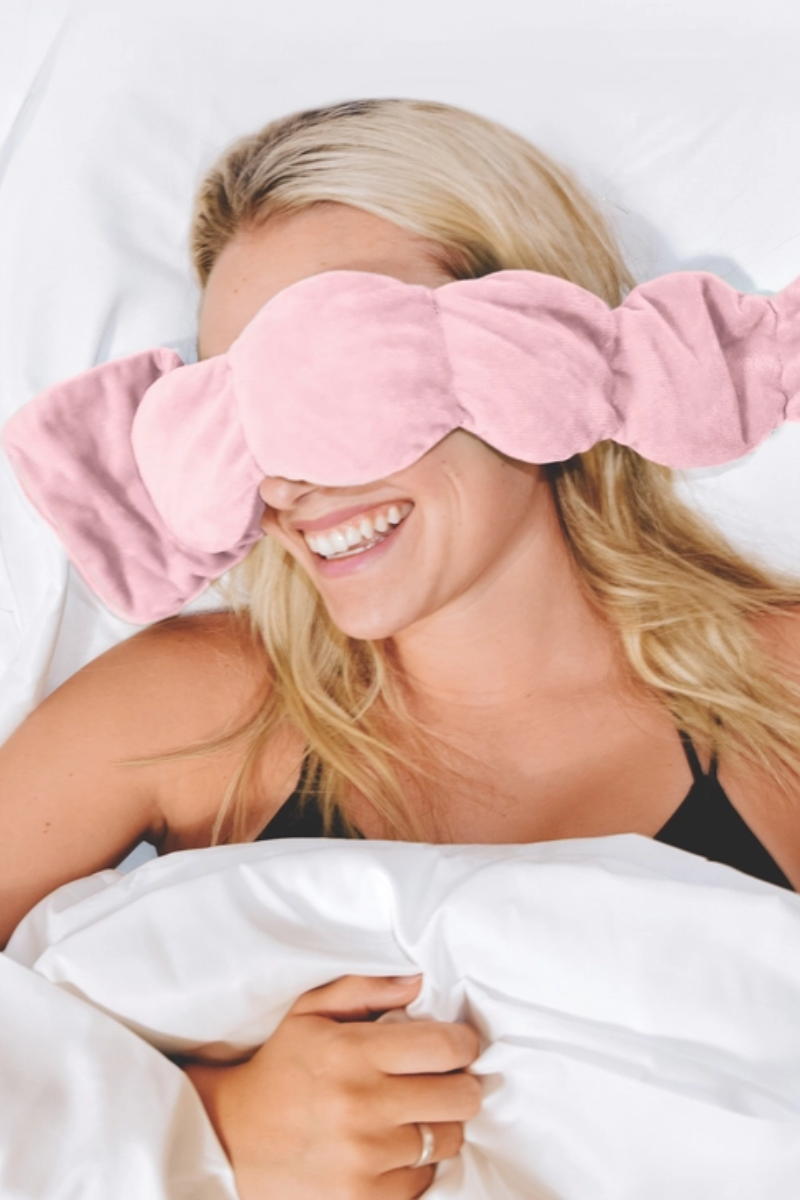 Nodpod: Blush Weighted Sleep Mask - Eye Mask