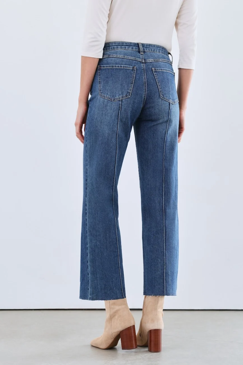 Olivia Wide Leg Pant — Vintage Wash
