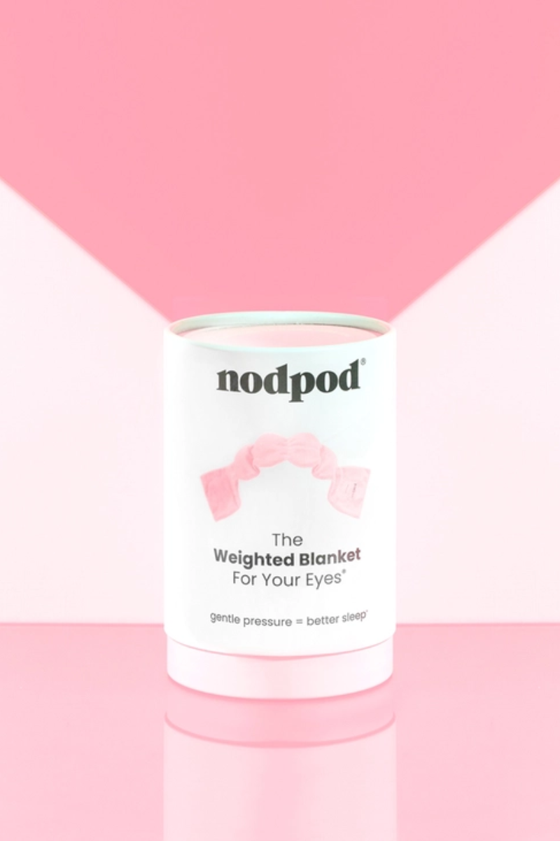 Nodpod: Blush Weighted Sleep Mask - Eye Mask