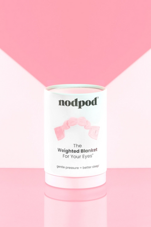 Nodpod: Blush Weighted Sleep Mask - Eye Mask