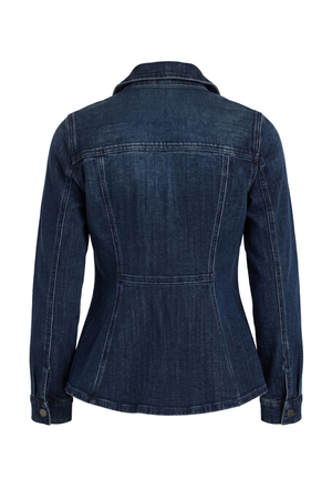 Fit and Flare Trucker Jacket — Delancey