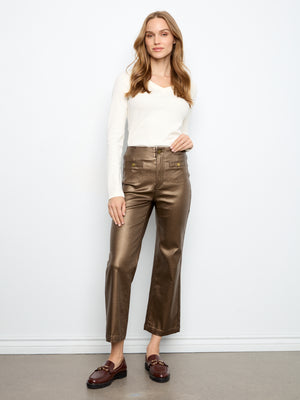 Wax Twill Pant — Copper