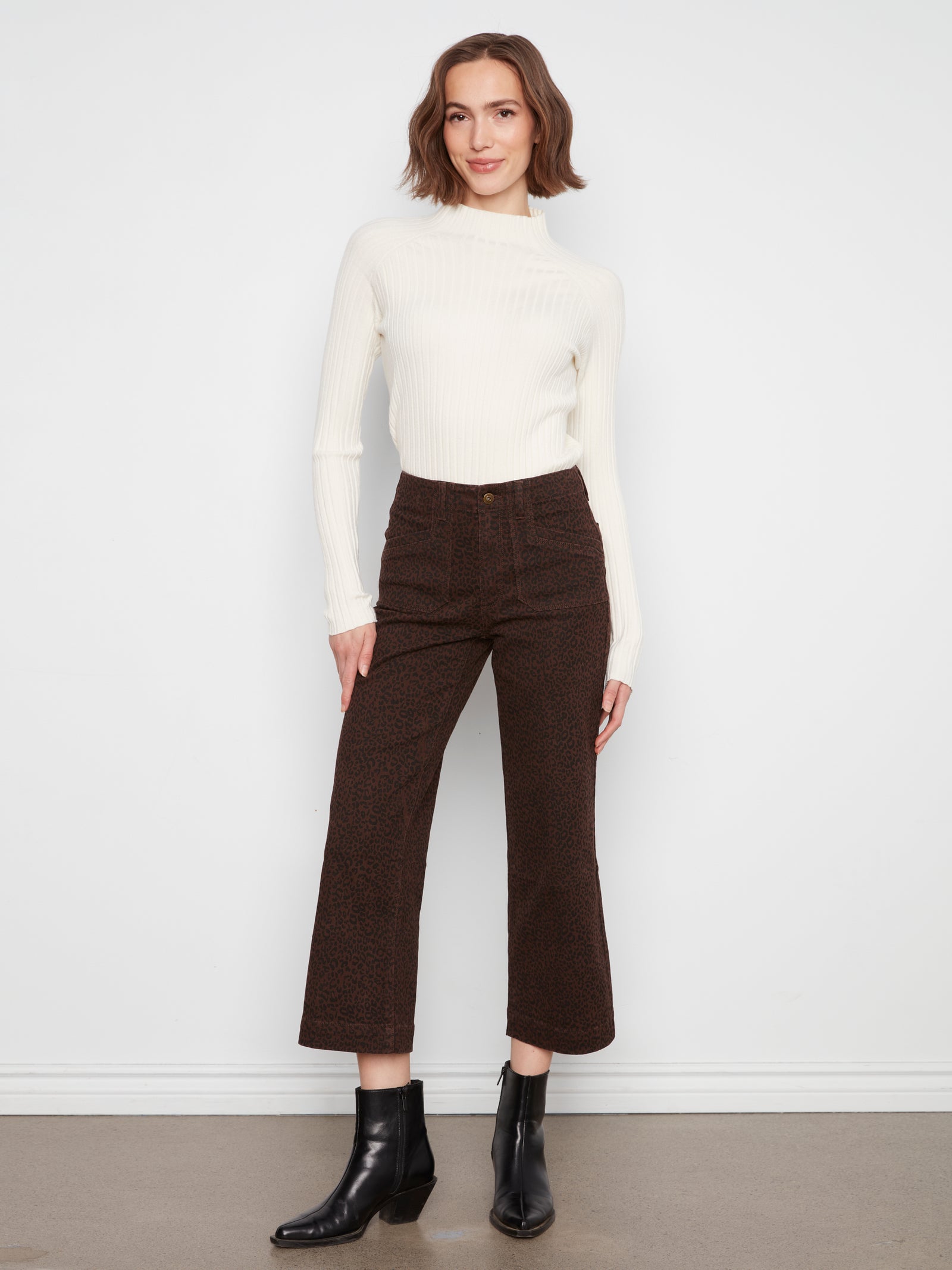 Leopard Print Pant