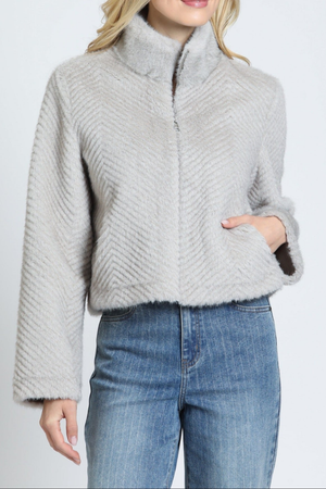 Jacket — Silver Taupe