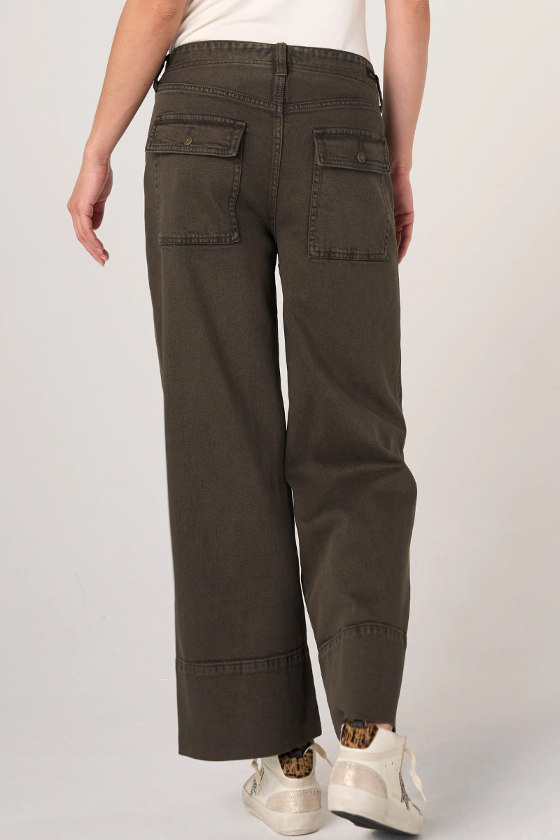 Utility Relaxed Straight Leg Pant — Mosswood