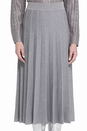 Sweater Skirt — Grey