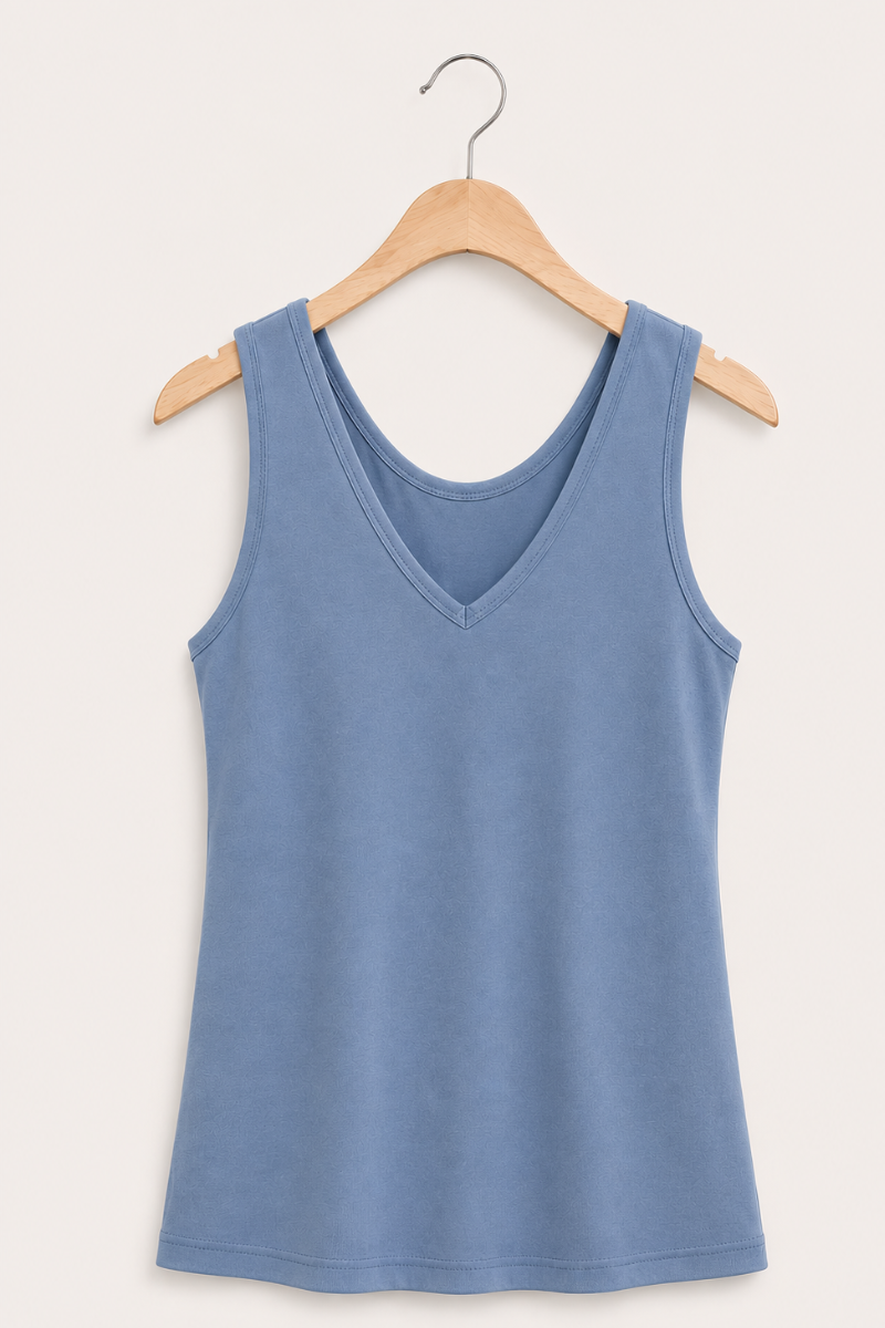 Reversible Tank — Steel Blue