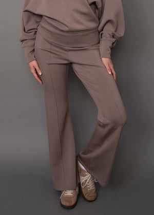 Pull-On Flare Pant — Moon Rock