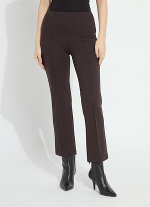 Elysse Ankle Pant — Double Espresso