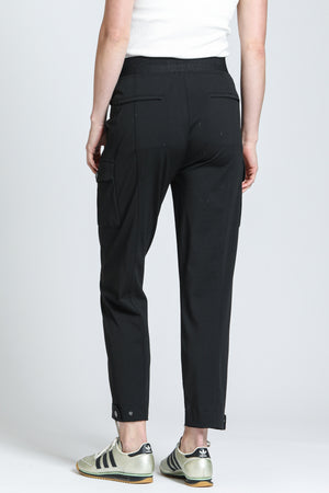 Cargo Travel Pant — Black