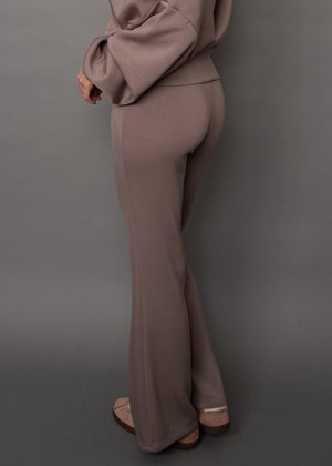 Pull-On Flare Pant — Moon Rock