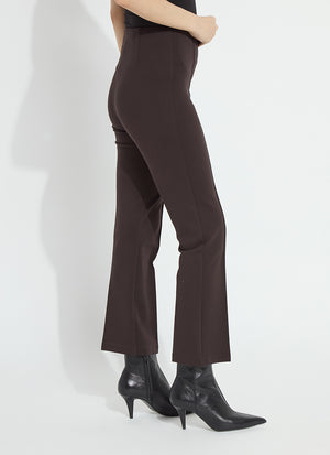 Elysse Ankle Pant — Double Espresso