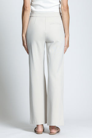 Center Seam Ponte Pant — Champagne