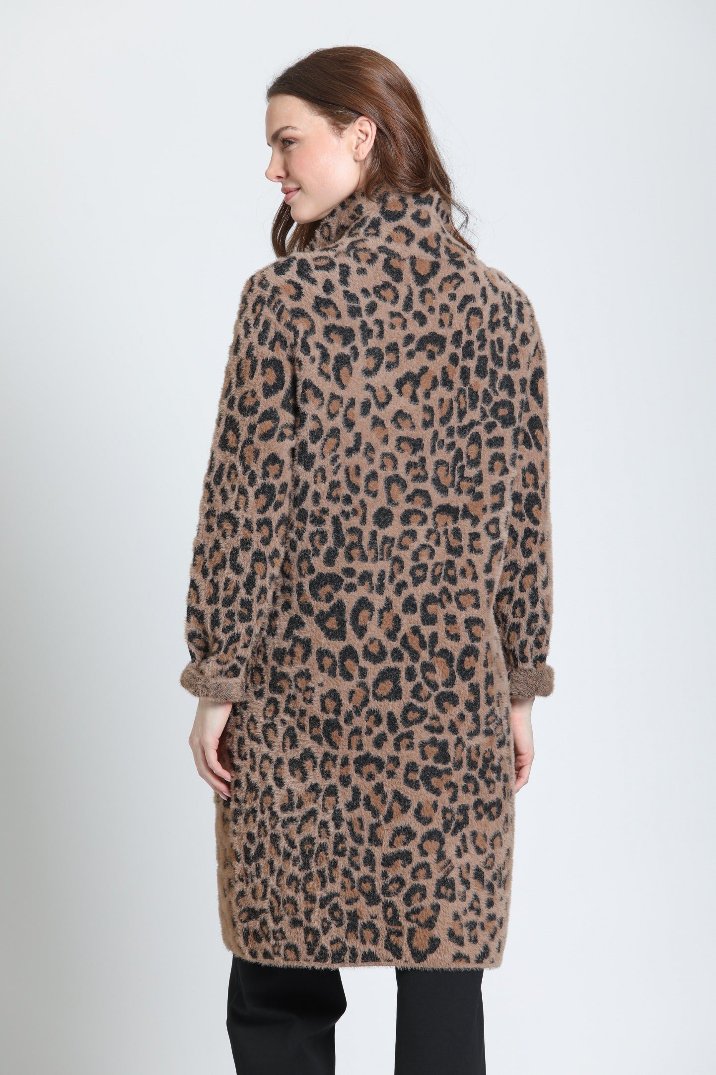 Leopard Coat — Mocha