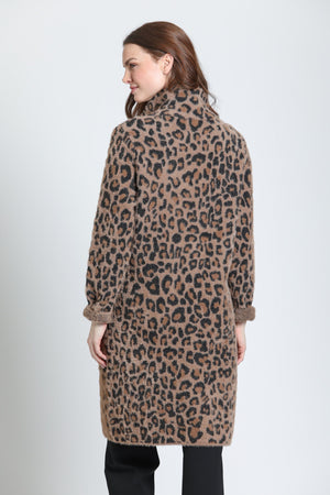 Leopard Coat — Mocha