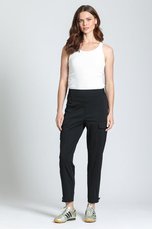 Cargo Travel Pant — Black
