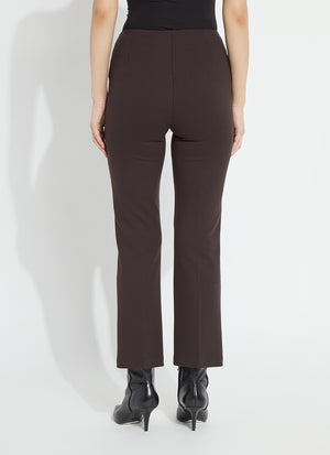 Elysse Ankle Pant — Double Espresso