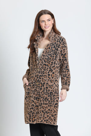 Leopard Coat — Mocha