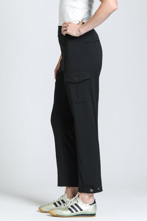 Cargo Travel Pant — Black