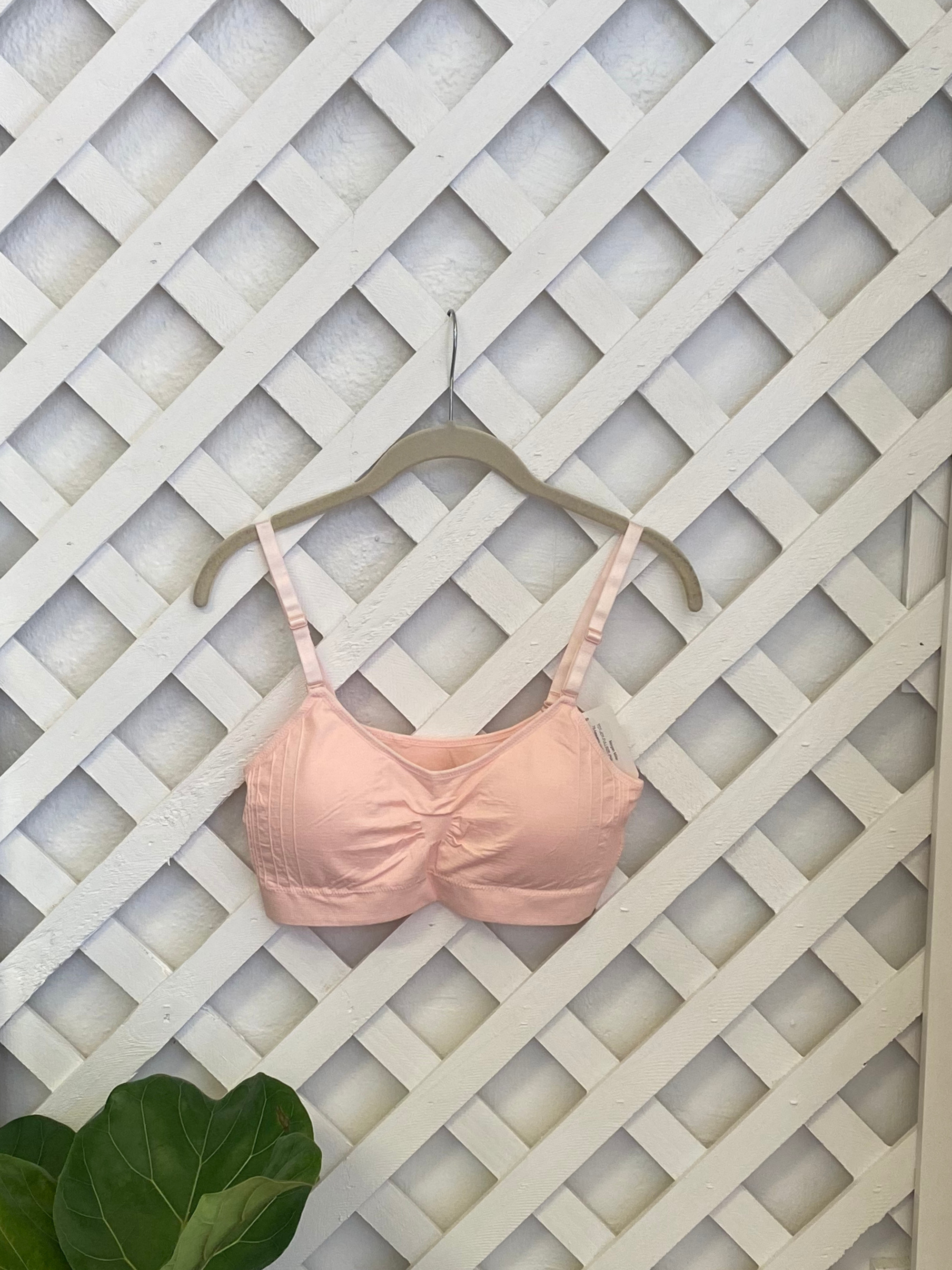 heavenly pink full size bra
